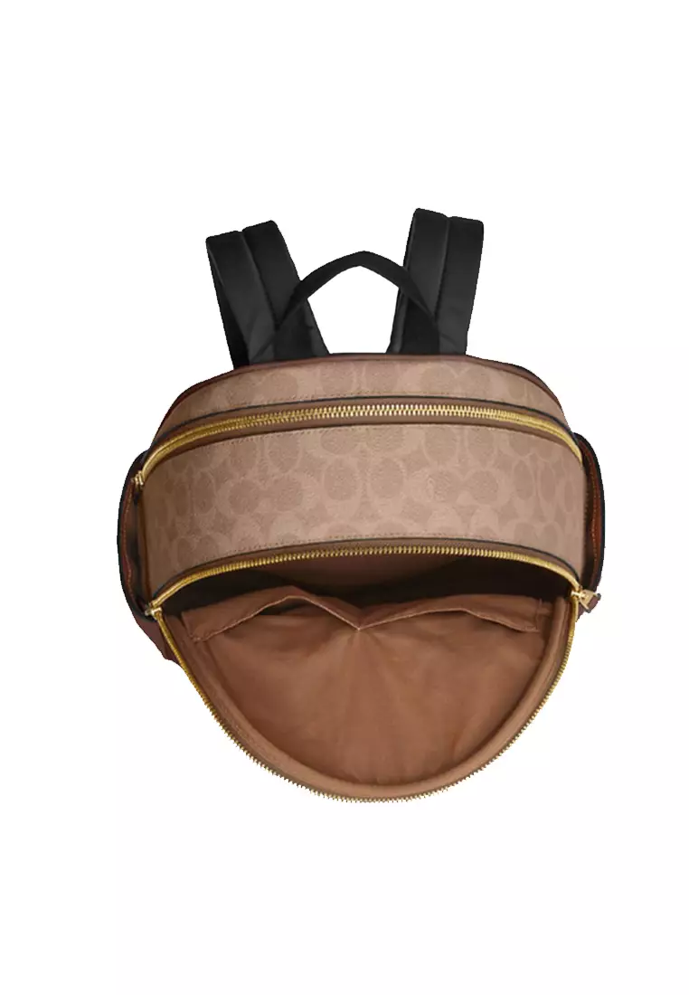 Court Backpack In Signature Canvas CZ176