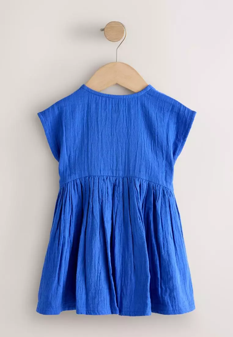 Textured Short Sleeve Dress Standard