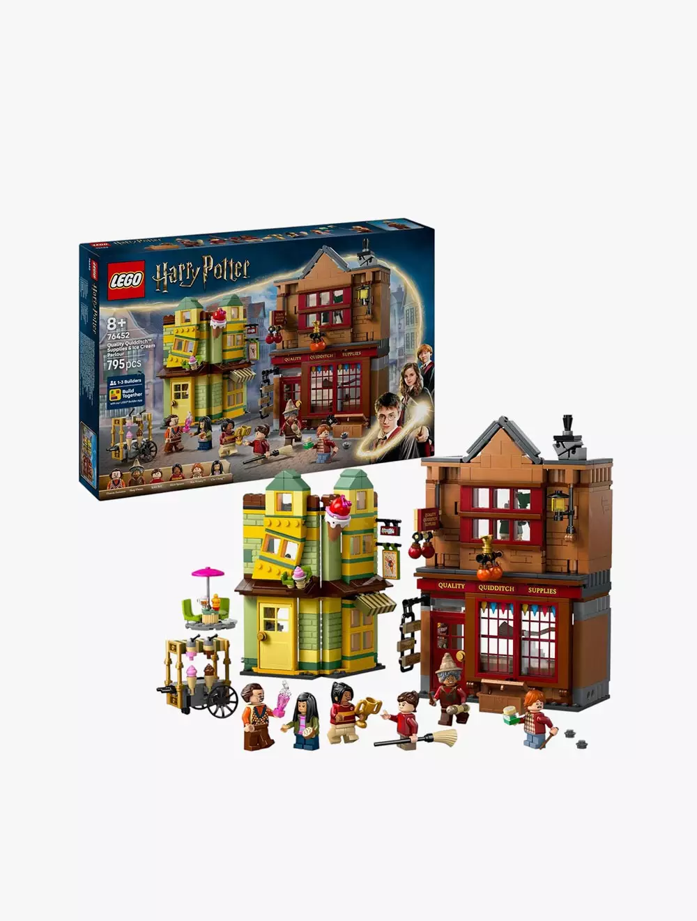 LEGO® Harry Potter TM Quality Quidditch# Supplies & Ice Cream Parlour - 76452