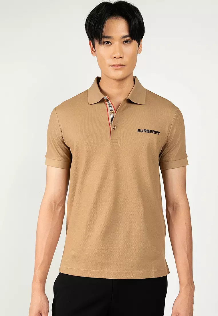 Buy BURBERRY Hartford Logo Polo Shirt (nt) Online ZALORA Malaysia