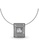 Her Jewellery silver Lush Pendant (White Gold) - Made with premium grade crystals from Austria HE210AC40IAXSG_2