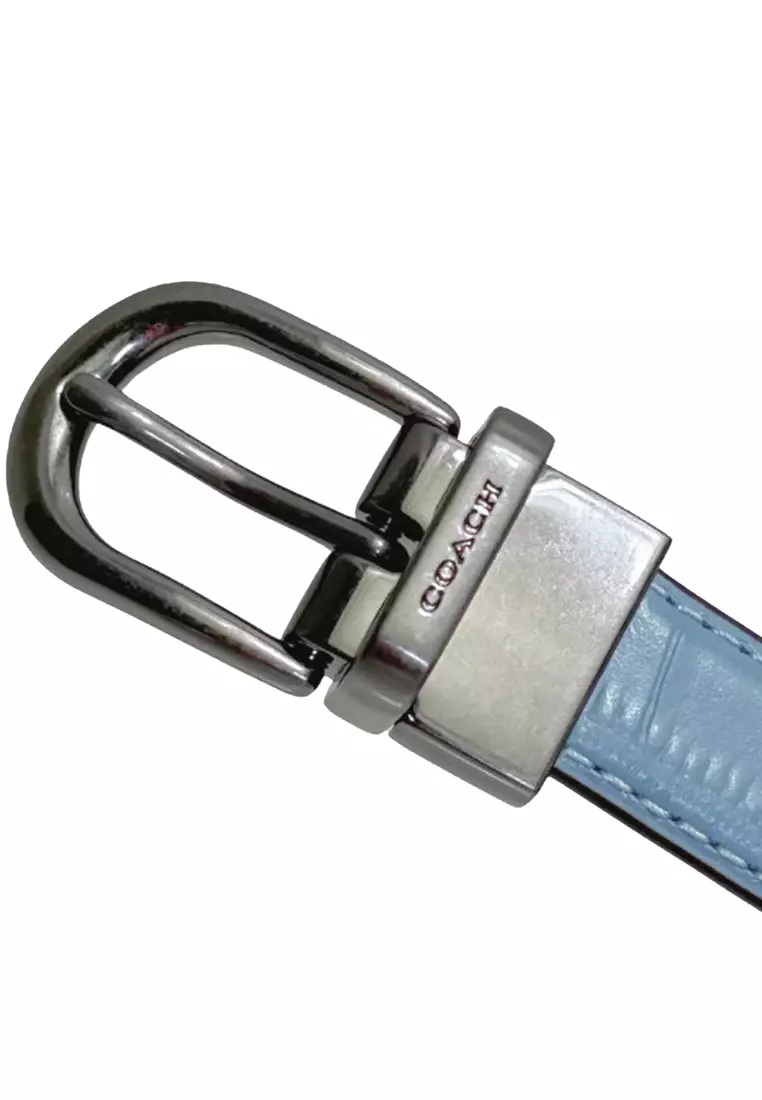 Classic Buckle Cut To Size Reversible Belt, 18 Mm, in Cornflower CR914