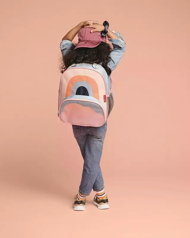 Skip Hop Spark Style Little Kid Backpack - Tas Ransel Sekolah Anak TK/SD (Rainbow)