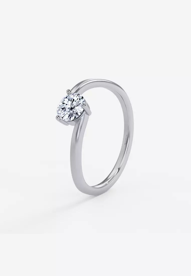 Buy Vinstella Jewellery Vinstella Timeless Treasure Engagement Ring (16 ...