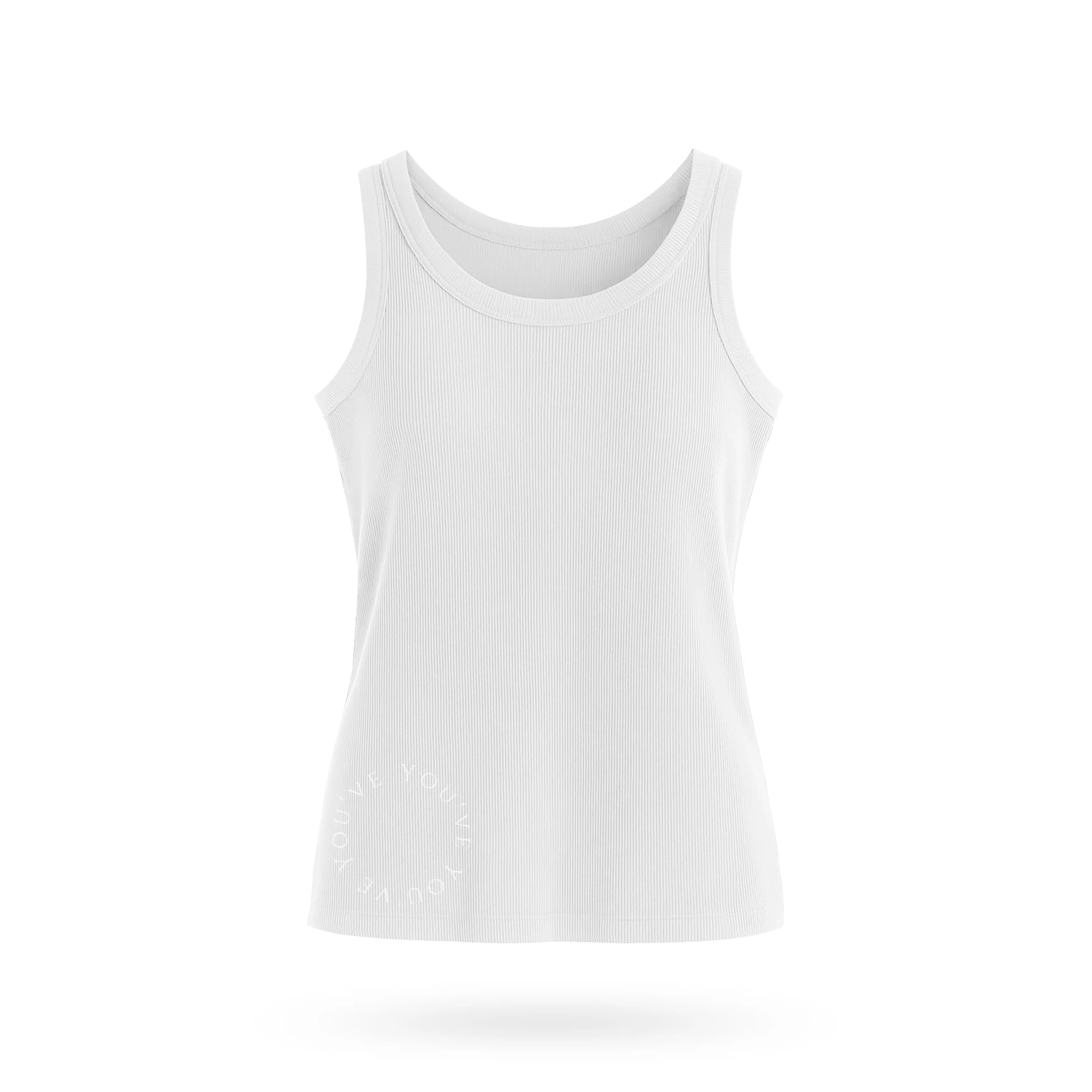 You've (You Have) Tank Top  Tanktop Basic Singlet Tali Lebar Strap Square Neck Stretch Wanita Tangtop Katun Perempuan 700039