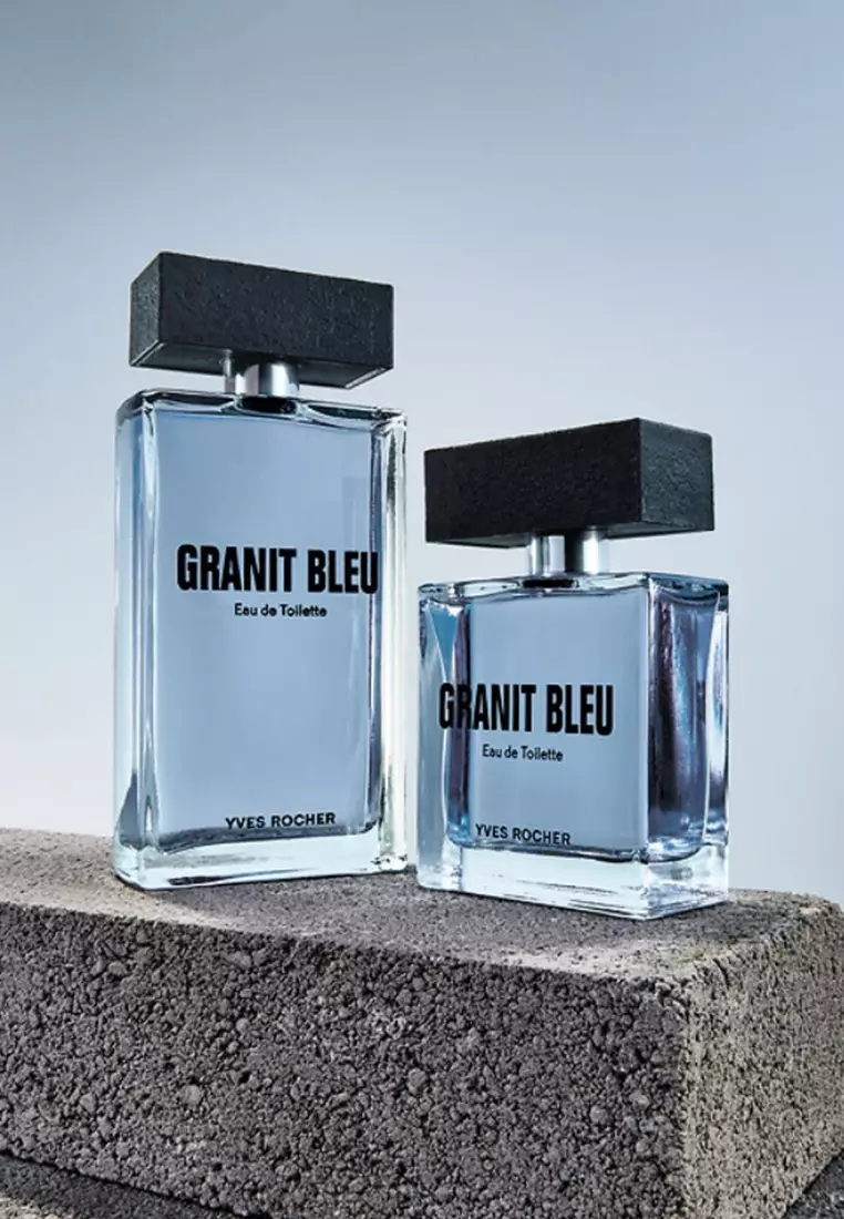 Granit Bleu Perfume Eau de Toillete EDT 100ml Balance Woody Aromatic Fragrance for Men