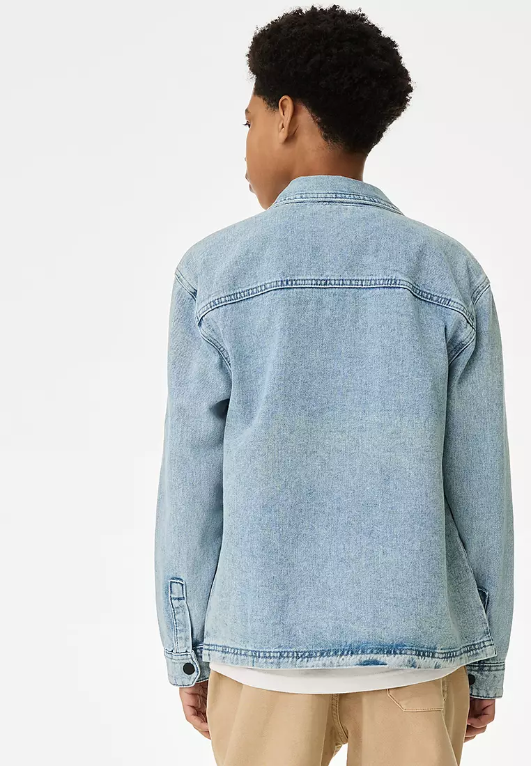Denim Zip Shirt