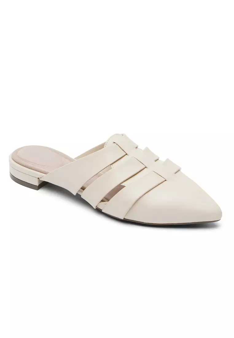 Buy Rockport Rockport TM Adelyn Woven Flats Vanilla Lthr 2024