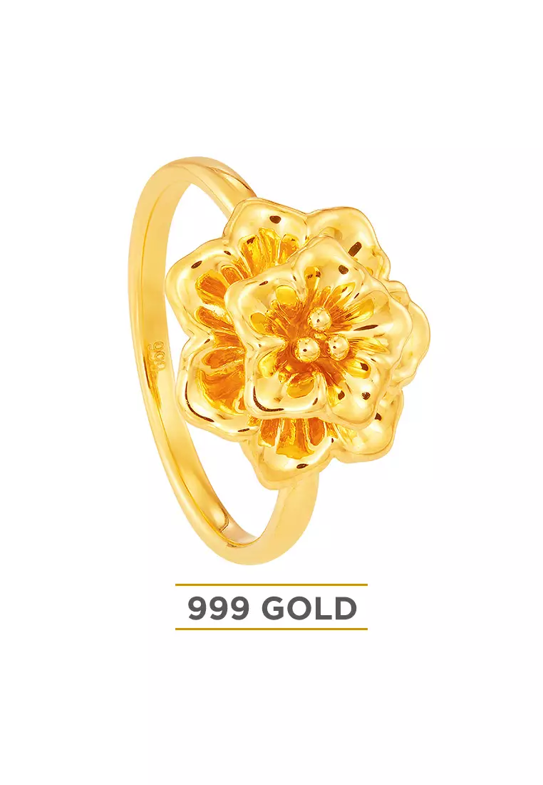 Buy HABIB HABIB 999/24K Yellow Gold Ring R9ABO0124 2025 Online