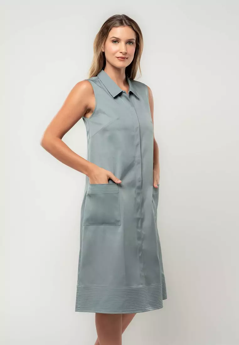 Nau flaxible hot sale sleeveless dress