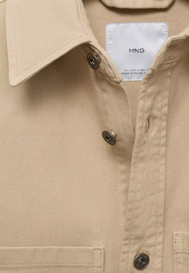 Pocket Denim Overshirt
