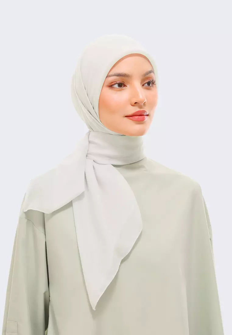 RiaMiranda Pale Grey Rarina Scarf