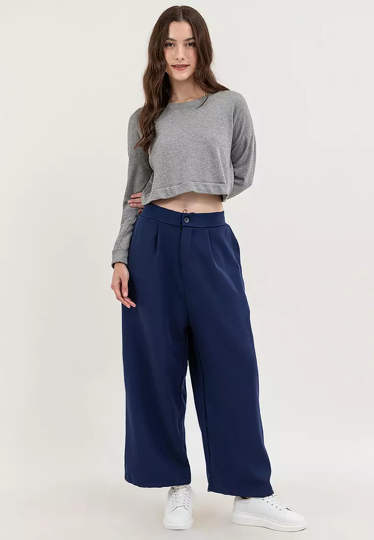 Nicole Button Square Pants