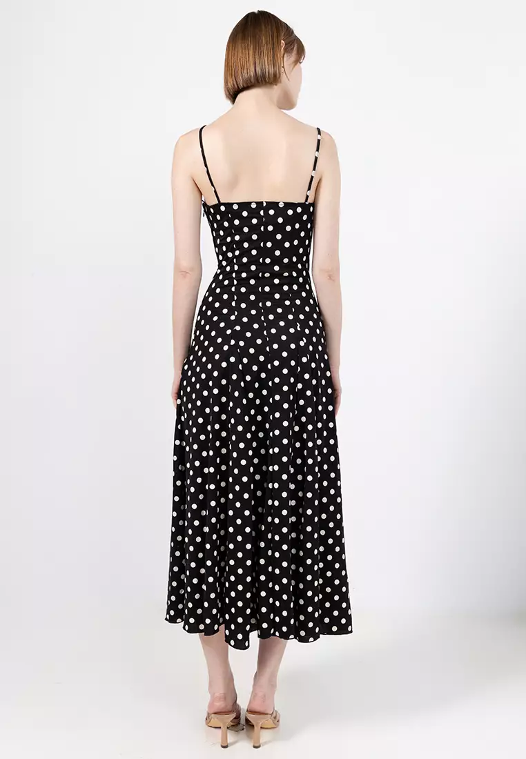 A-Line Dress With Godets