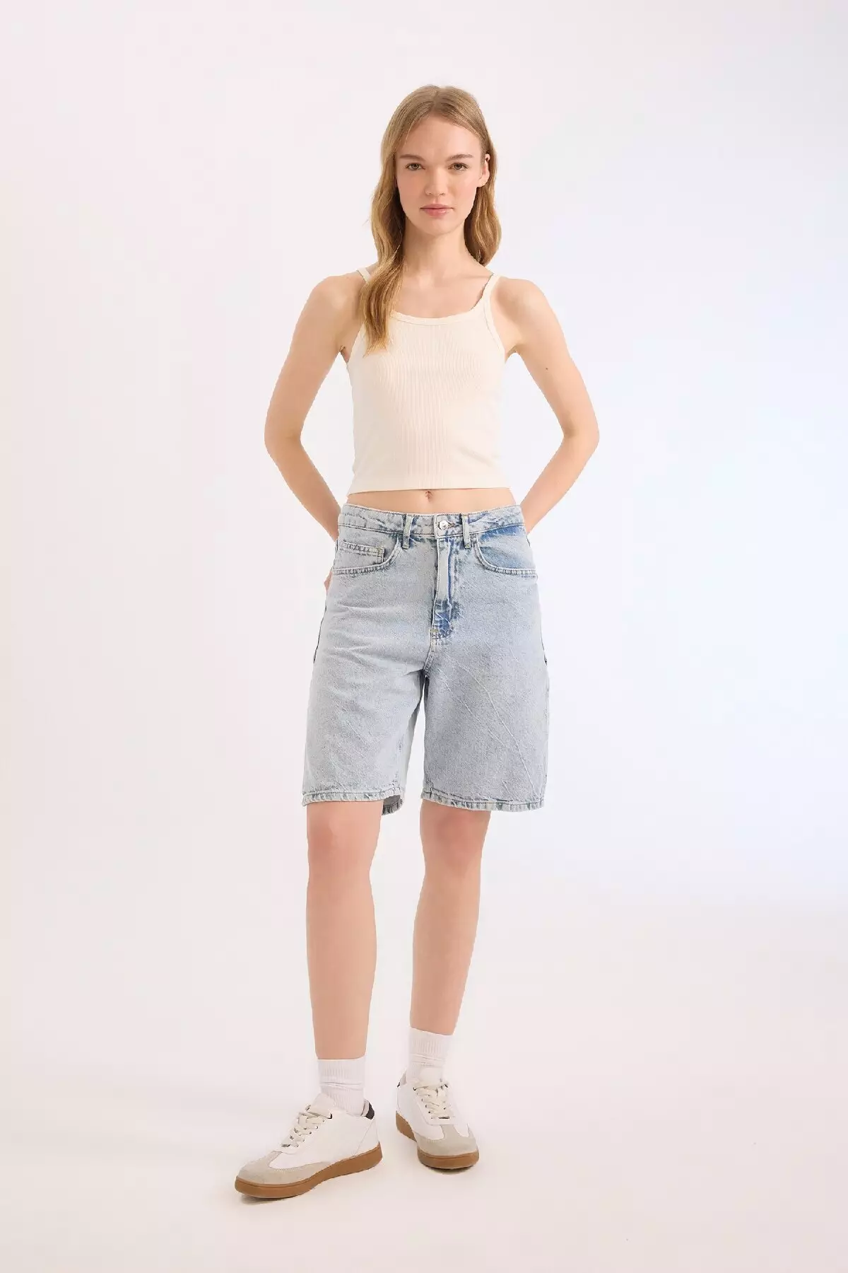 Cool Fitted Corded Camisole Strap Tank Top B0563Ax25Sm