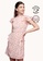 L'zzie pink LZZIE GWYNETH DETACHABLE COLLAR CHEONGSAM DRESS - PINK 0F598AA9FB2FBCGS_3