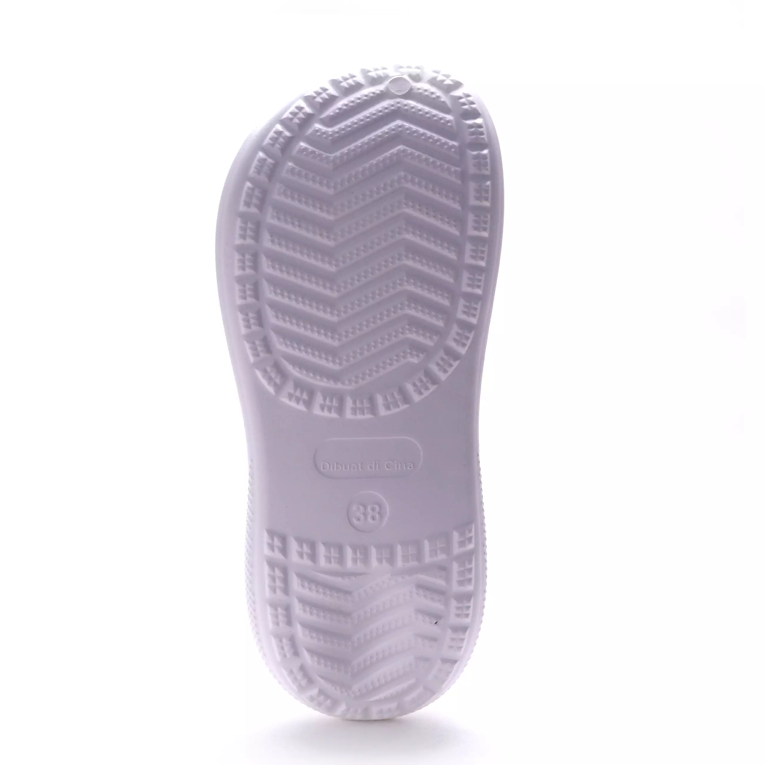 ZANDILAC - SANDAL WANITA DEWASA CH230090WD - PUTIH full karet