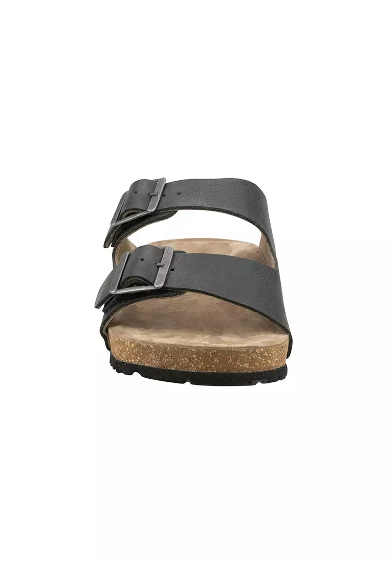 Nikki Slide Sandal Black