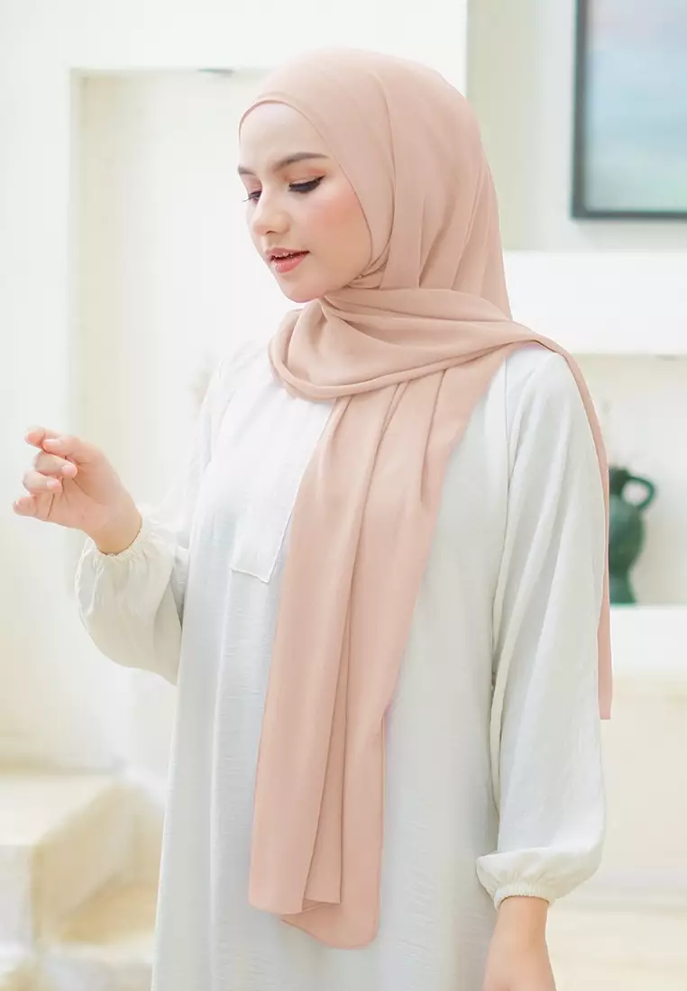 HIJAB INSTAN LATIFA - LIGHT PEACH