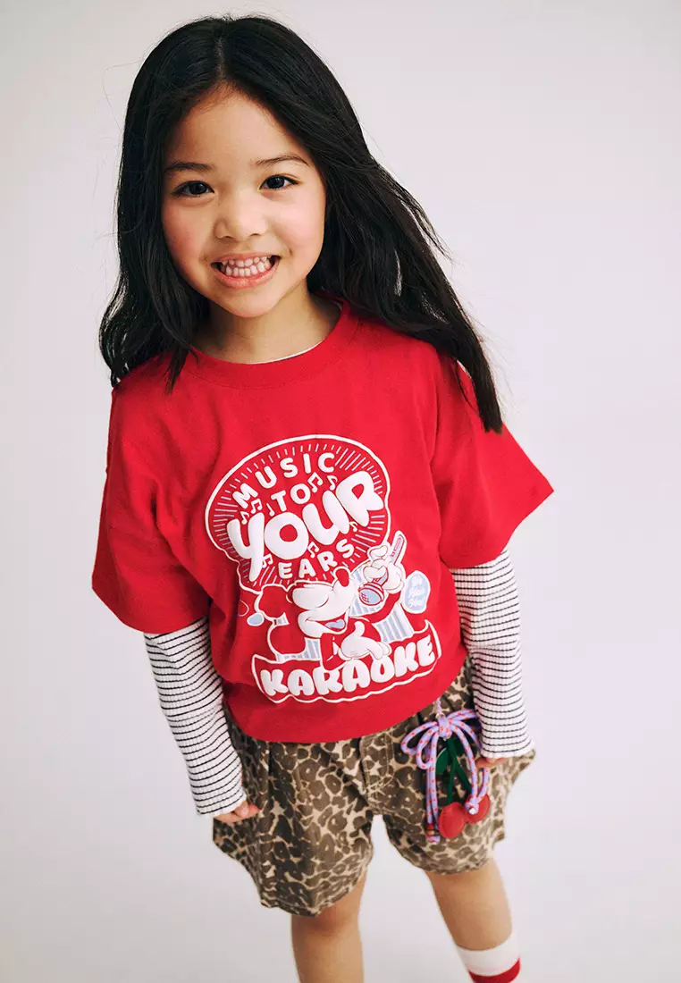 Licensed Drop Shoulder Short Sleeve Tee