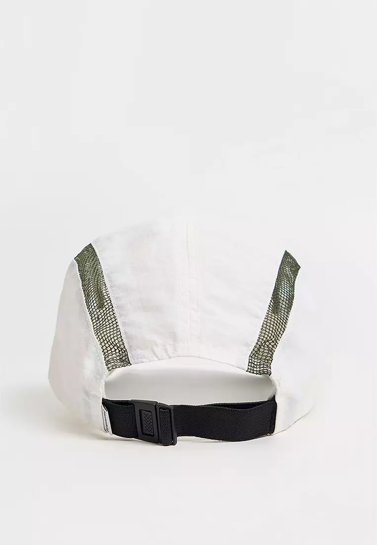 5-Panel Nylon Cap with 3D Silicone Print