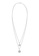 ELLI GERMANY silver Necklace Layer Solitaire Crystal 884D2ACCCAC5D2GS_1