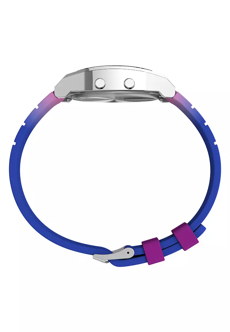Timex Timex 80 Purple Resin Digital Digital Unisex Watch TW2V74600