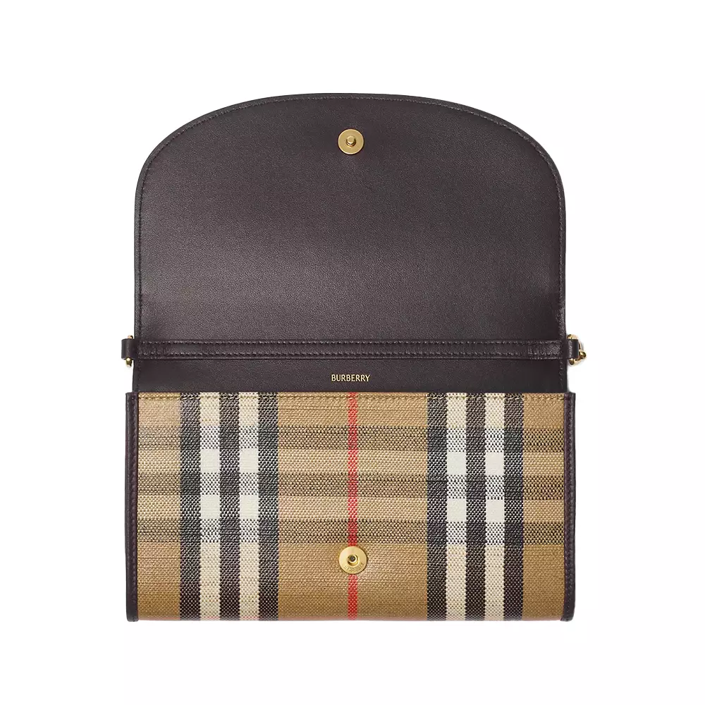 Highlands Chain Strap Wallet Sand