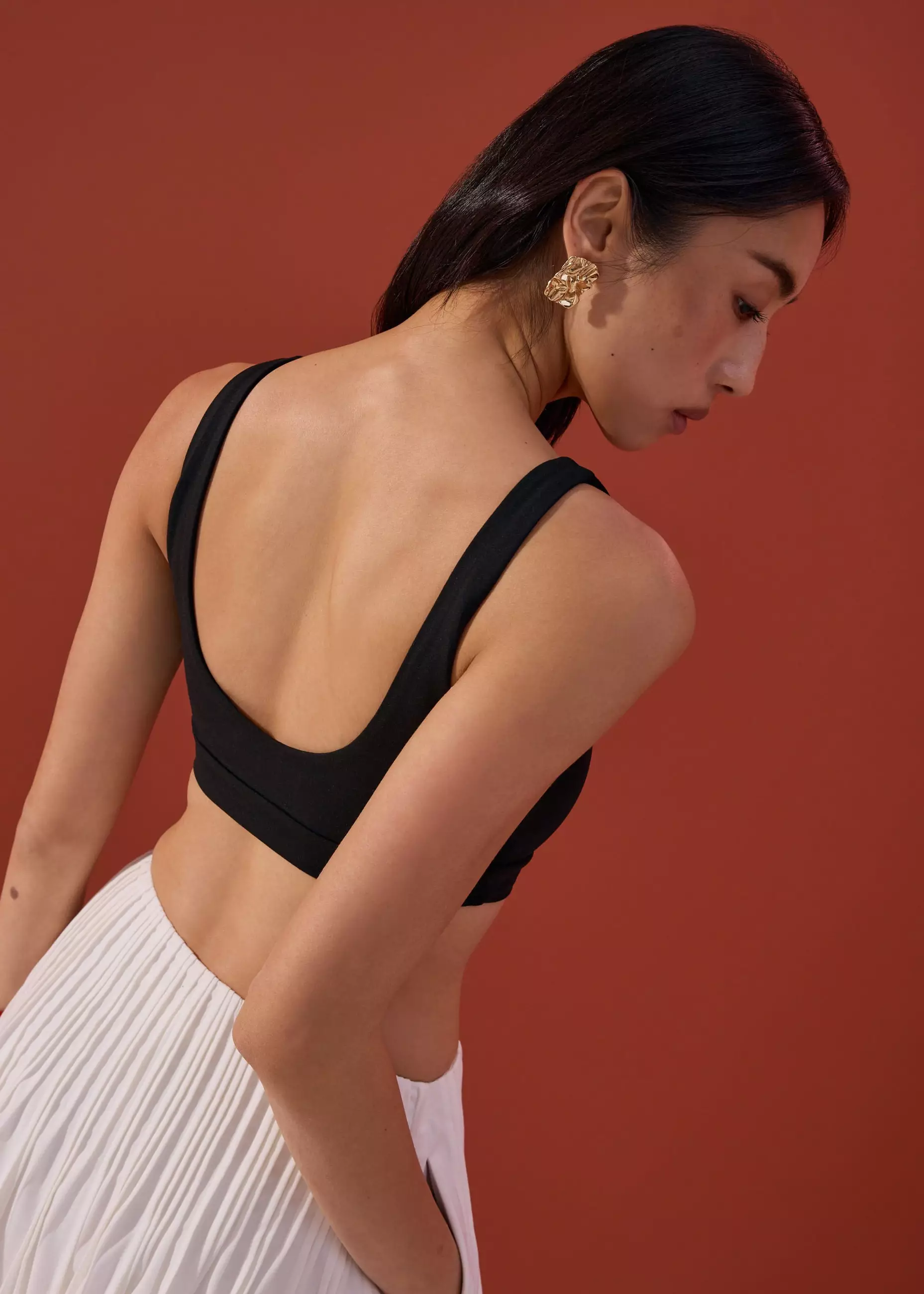 Atasan Wanita - BraFree by LB Jersey Scoop Neck Bra Top