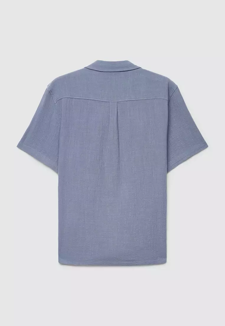 Men's Plain Bowling Shirt