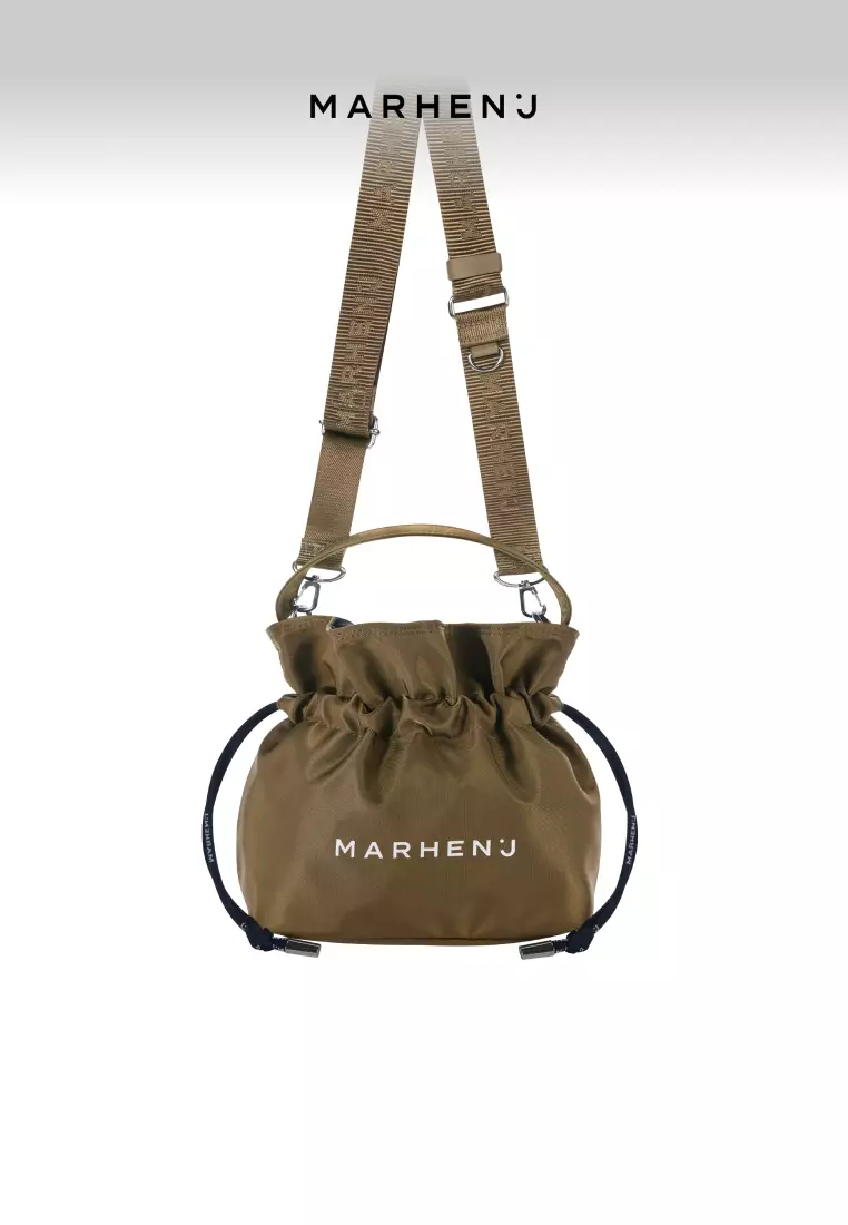 CHARRON + KONY SET Nylon Crossbody Bag Olive Khaki