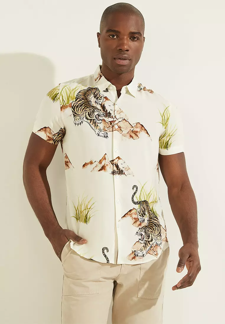 Eco Rayon Bonsai Tiger Shirt