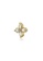 estele gold Estele Gold Plated CZ Flower Stud Earrings for Women 07AFCAC625FBE0GS_2