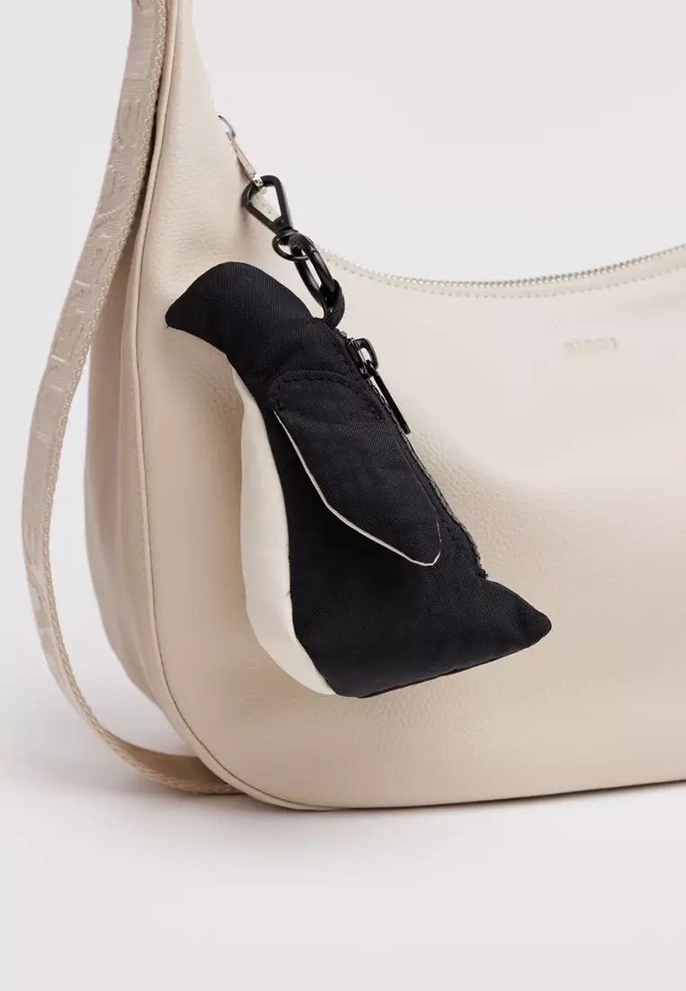 BAGGU - Penguin Charm - Black & White