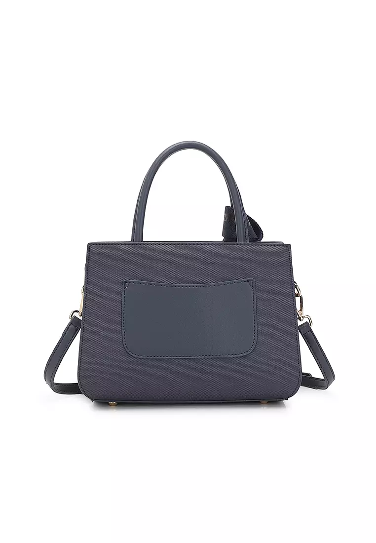 Women's Top Handle Bag / Sling Bag / Crossbody Bag / Shoulder Bag (Tas Tangan / Tas Selempang / Tas Bahu) - Biru