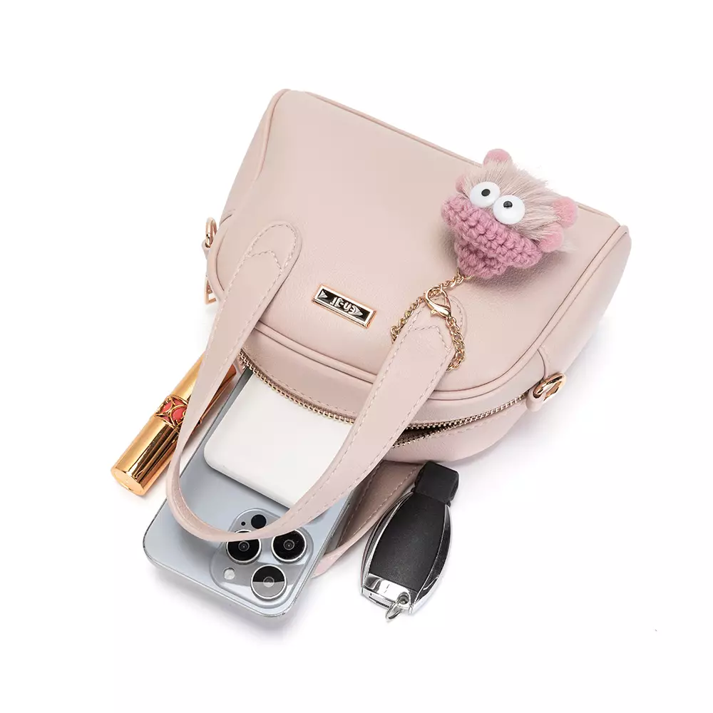 En-ji Bunwo Slingbag Wanita Warna Ballerinapink