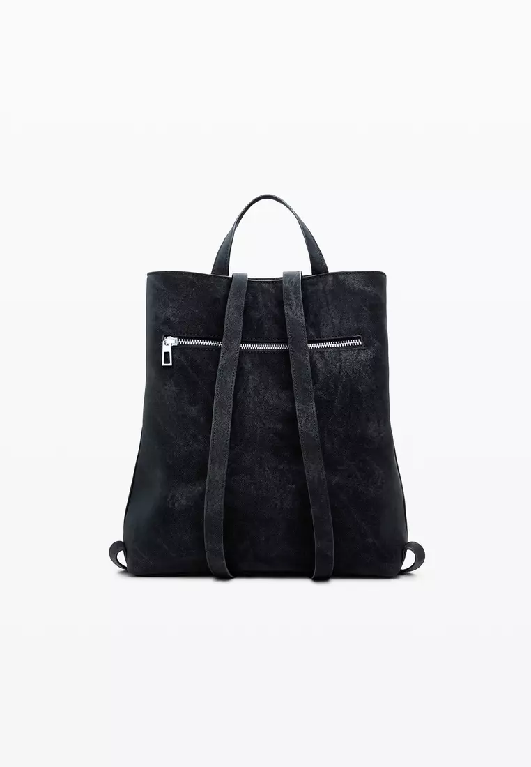 Small 3D effect floral backpack