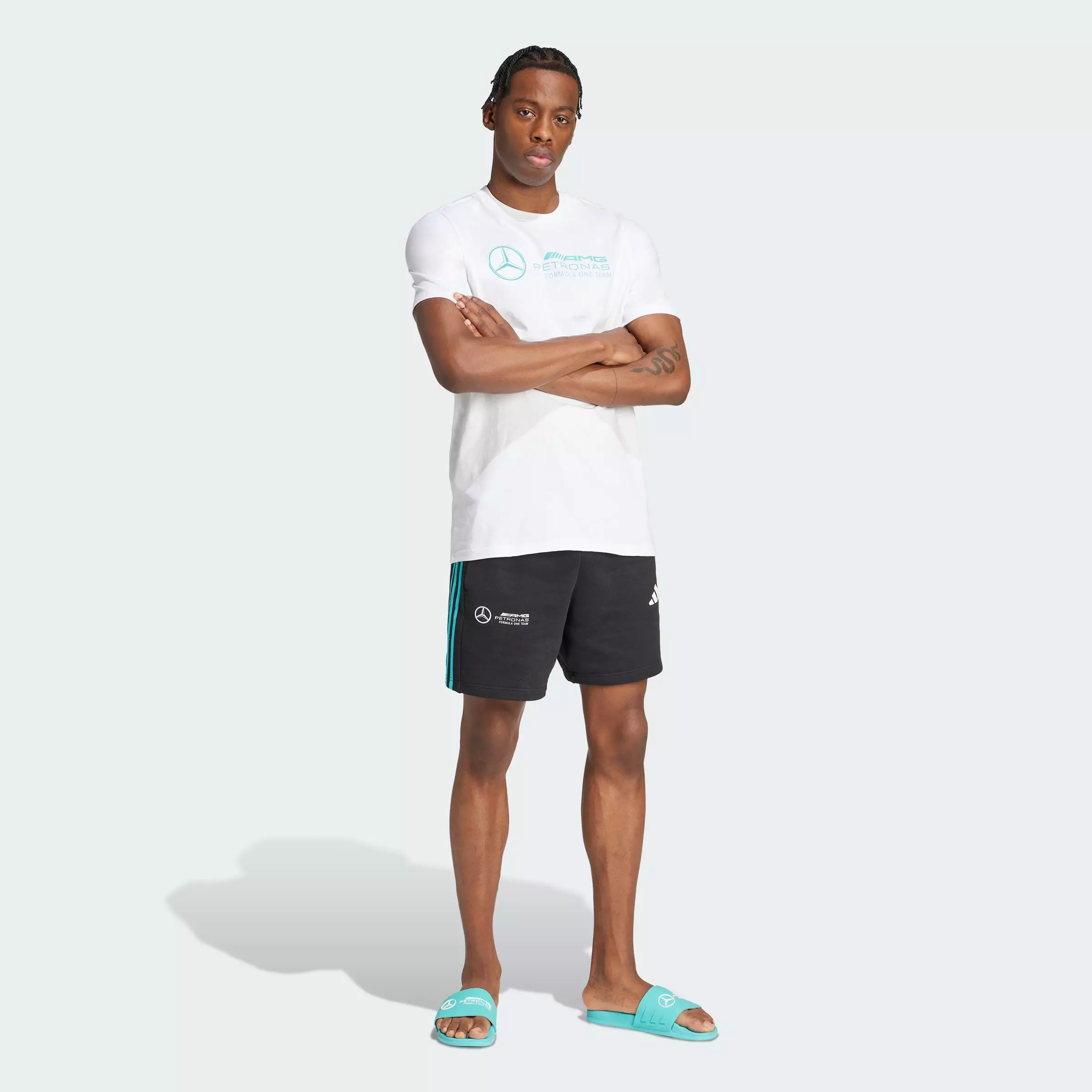 Motorsport Mercedes - AMG Petronas Formula One Team DNA Graphic Tee Men White JV5456