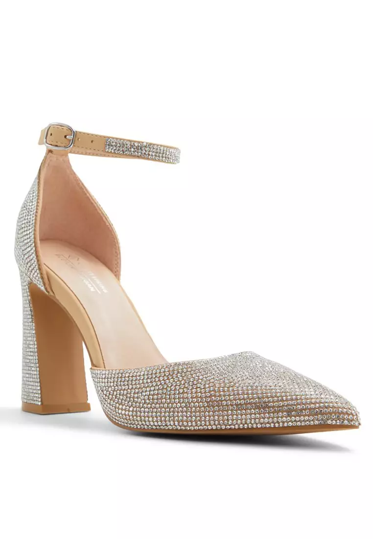 Joliie Ankle Strap Pump Heels