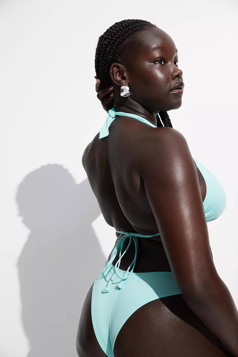 Padded triangle bikini top