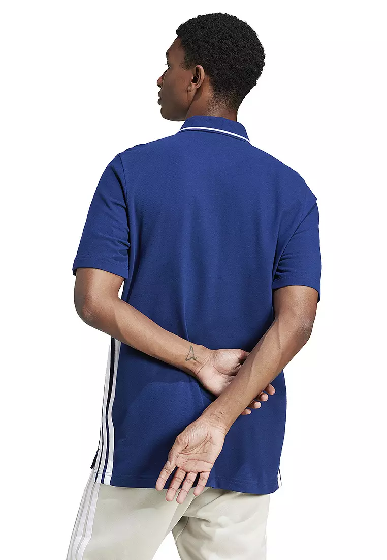 Essentials 3-Stripes Piqué Polo Shirt