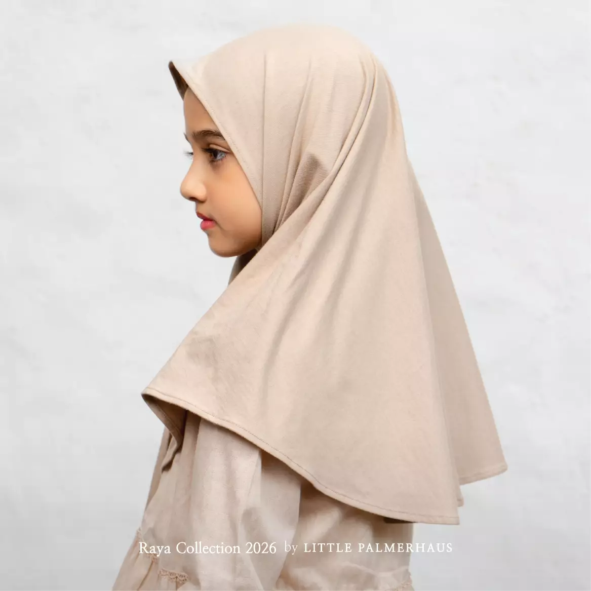 Little Palmerhaus - Baju Lebaran 2026 - Kids Pashmina 2.0 (Pasmina Instan Anak Usia 1-6 Tahun) Brown