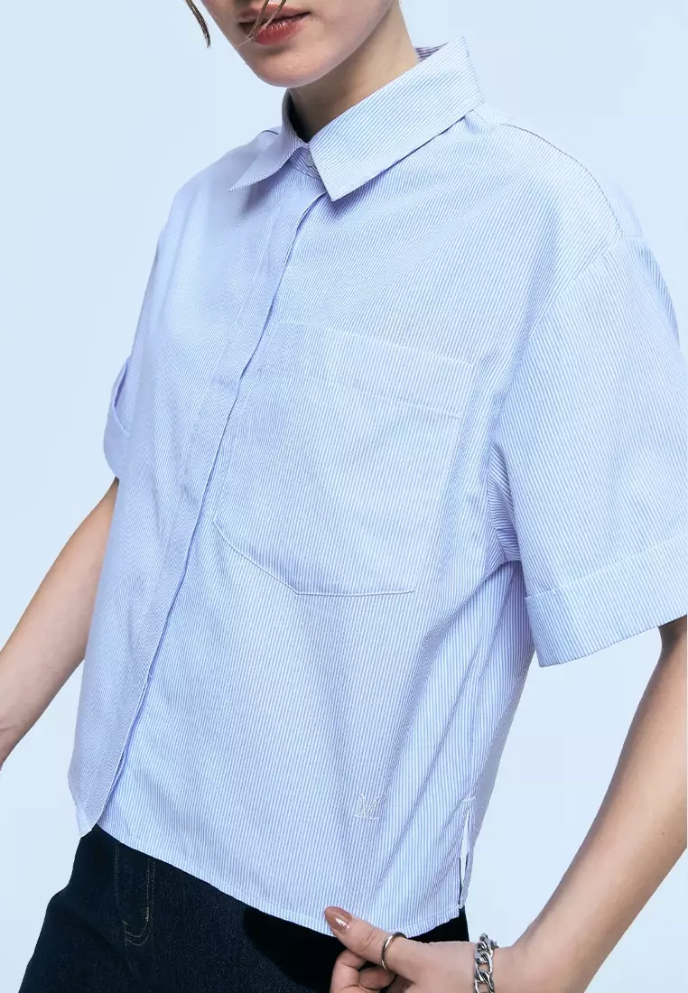 Boxy Striped Shirt