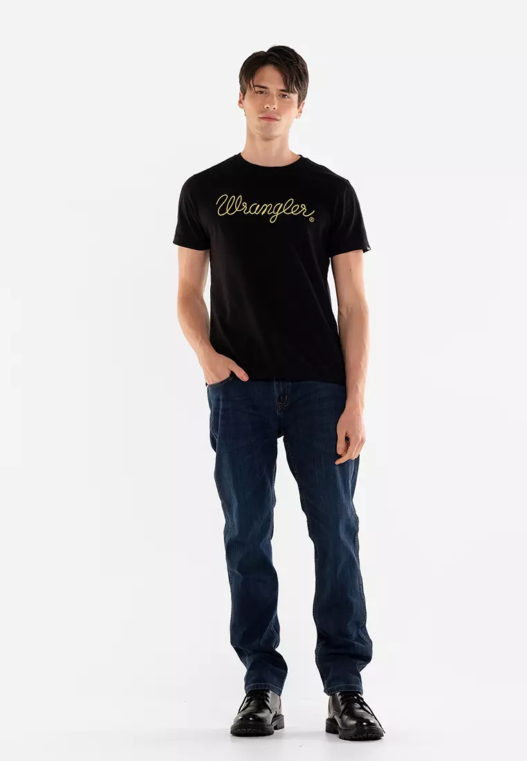 Wrangler Men's Denim Jeans Texas Tapered Fit