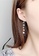 ZITIQUE silver Women's Elegant Asymmetrical Threader Earrings - Silver 78ABDAC07ED2C3GS_6