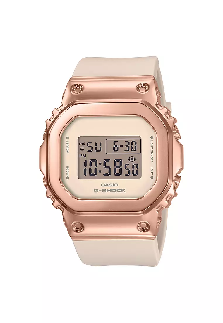 G shock womens black and rose gold online