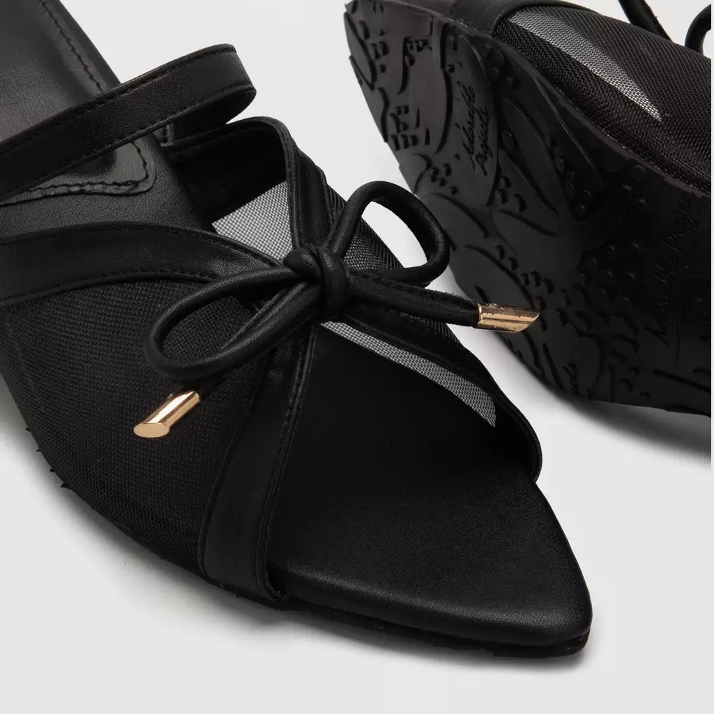 Adorable Projects - Trela Heels Black - Sepatu Wanita