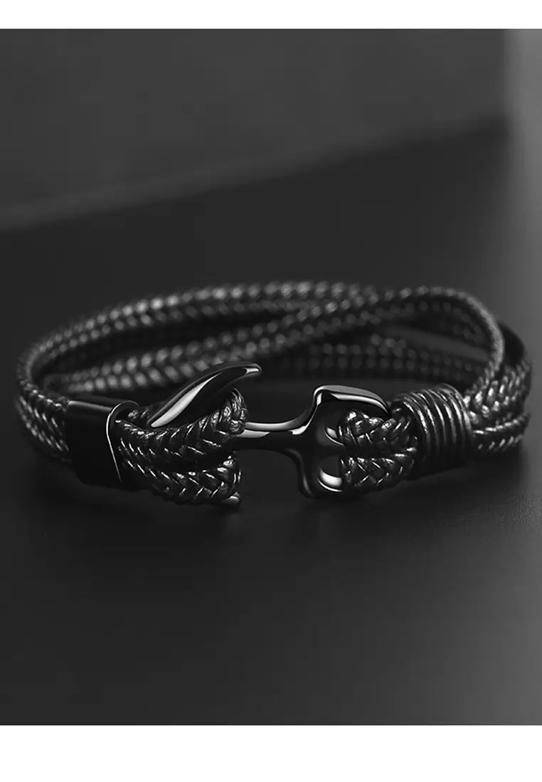 Men's 316L Anchor Bracelet