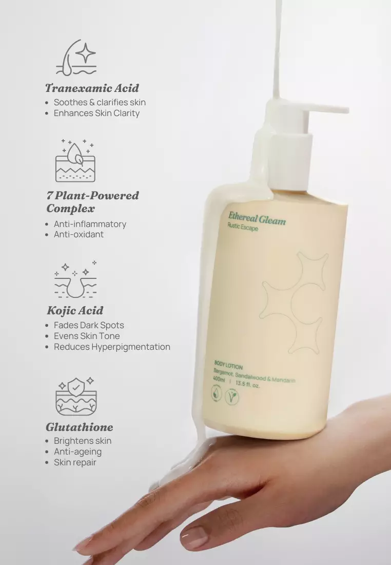 LUMI Ethereal Gleam Body Lotion - Rustic Escape (400ml)