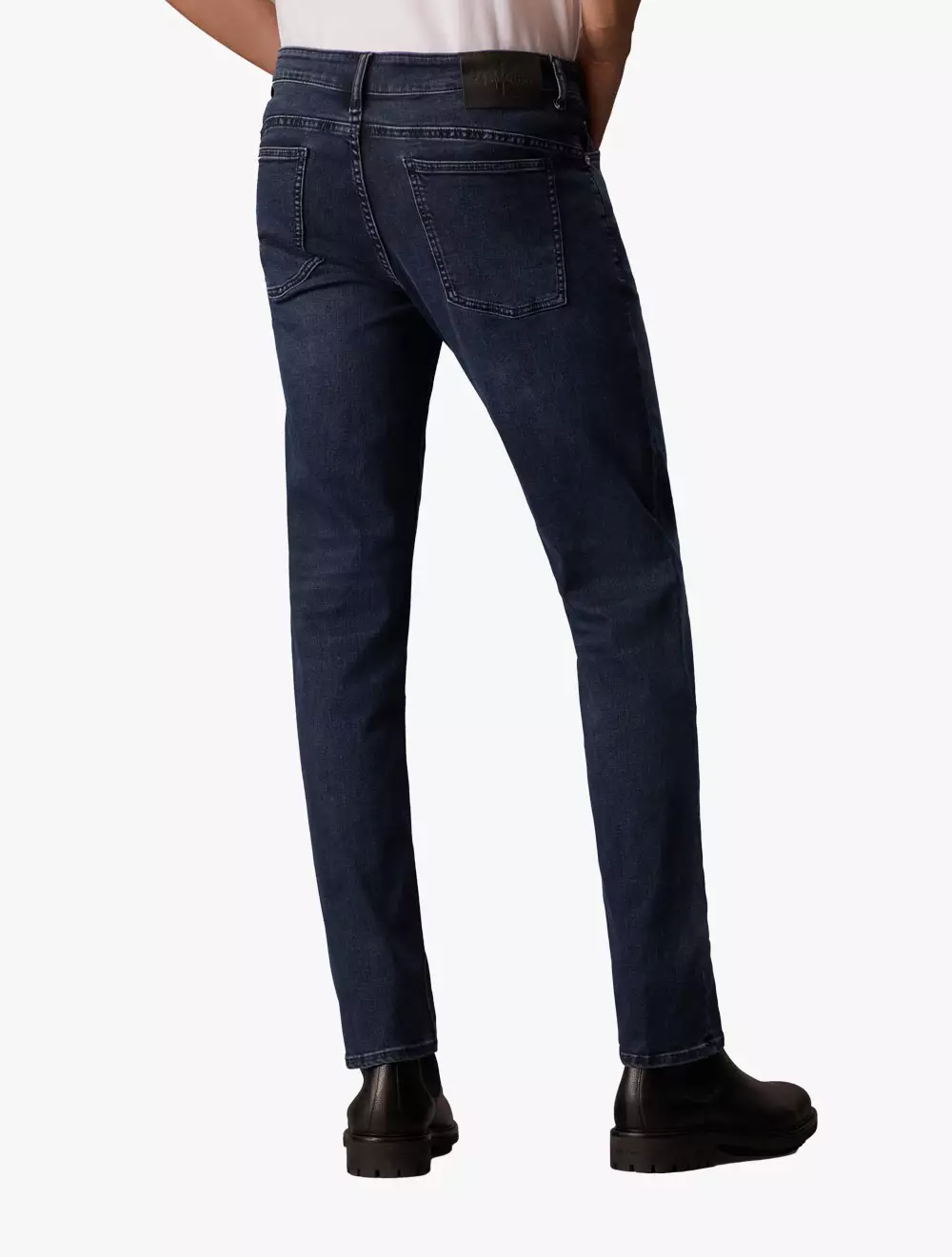 Calvin Klein Jeans - 37.5 Dark Wash Body Jeans - Blue - blue